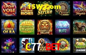 Provedores de Jogos C77 Bet
